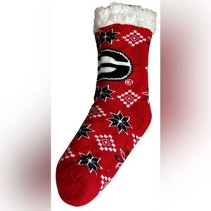 NWT Foco Georgia Bulldogs Footy Slippers